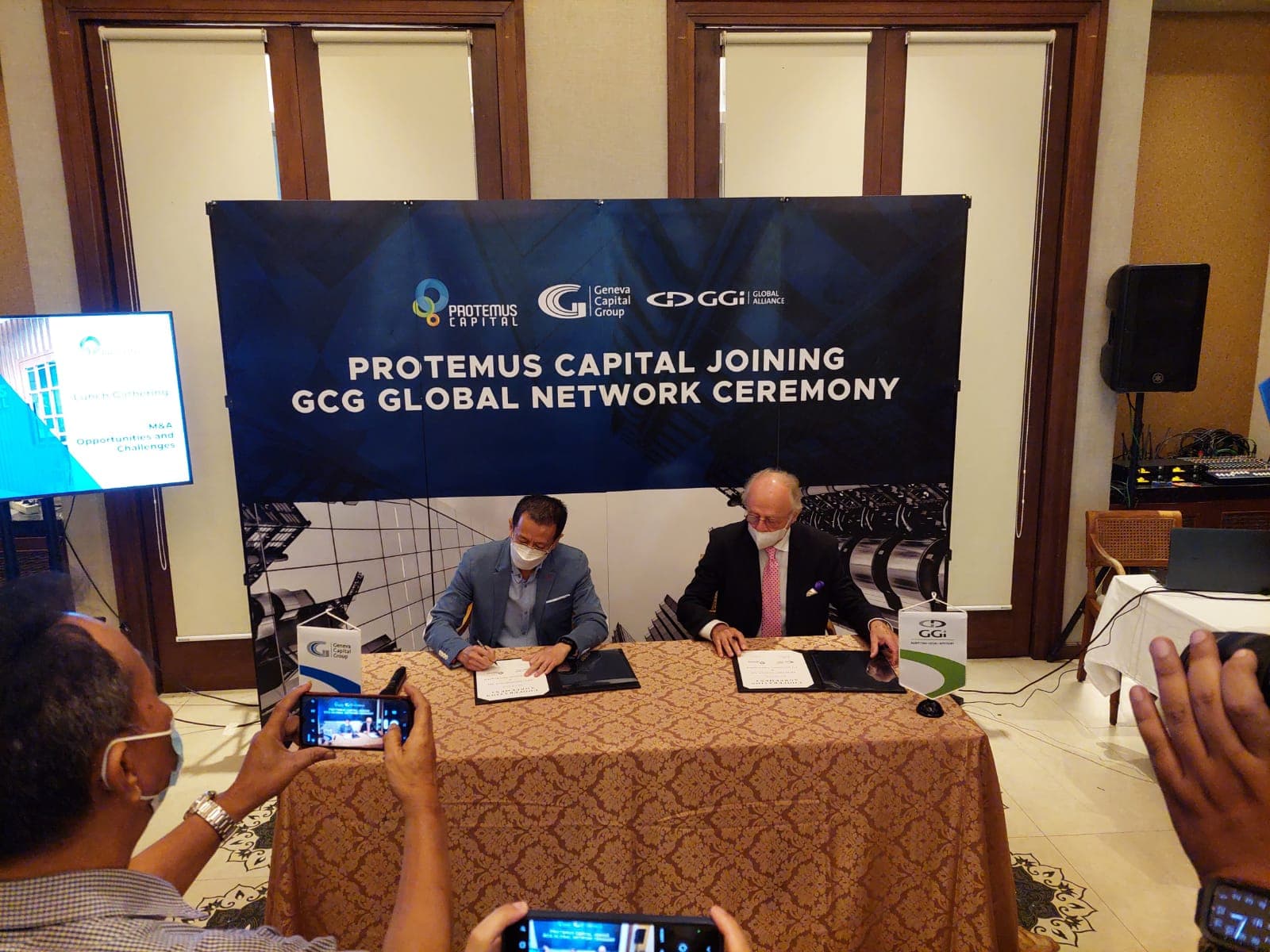 Protemus Capital Gandeng Geneva Capital Garap Pasar Merjer Akuisisi