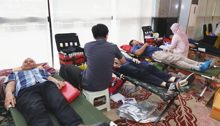 Aksi CSR: Elnusa Gandeng PMI dan IHC Kumpulkan 101 Labu Darah dan Hadirkan Layanan Kesehatan serta Konsultasi Gizi Gratis di Graha Elnusa