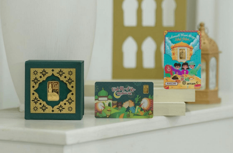 Tren Hadiah Lebaran Naik Kelas, ANTAM Luncurkan Gift Series Emas Idulfitri