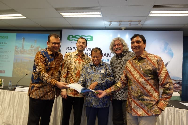 ESSA Bagikan Dividen Tahun Buku 2022 Senilai Rp45 per Saham