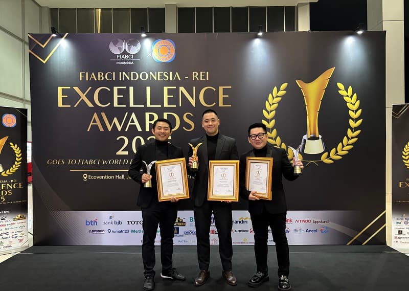 Tiga Proyek TRIN dan TRUE Raih Penghargaan Prestisius di FIABCI Indonesia Awards 2025