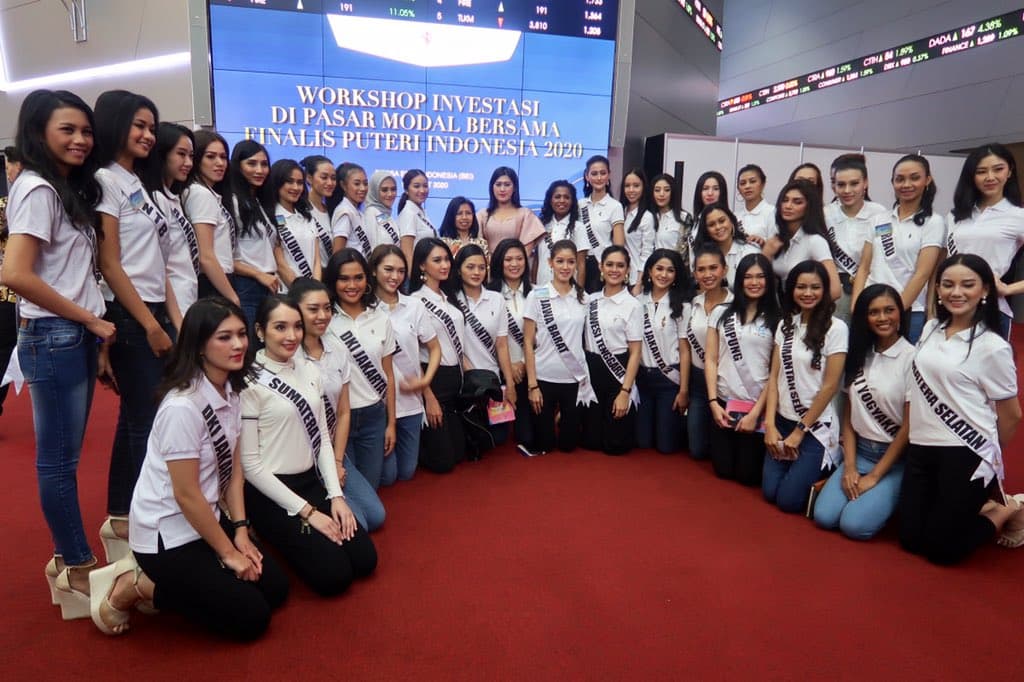 Yayasan Puteri Indonesia Gandeng APRDI Berikan Literasi Pasar Modal Kepada 39 Puteri Indonesia 2020