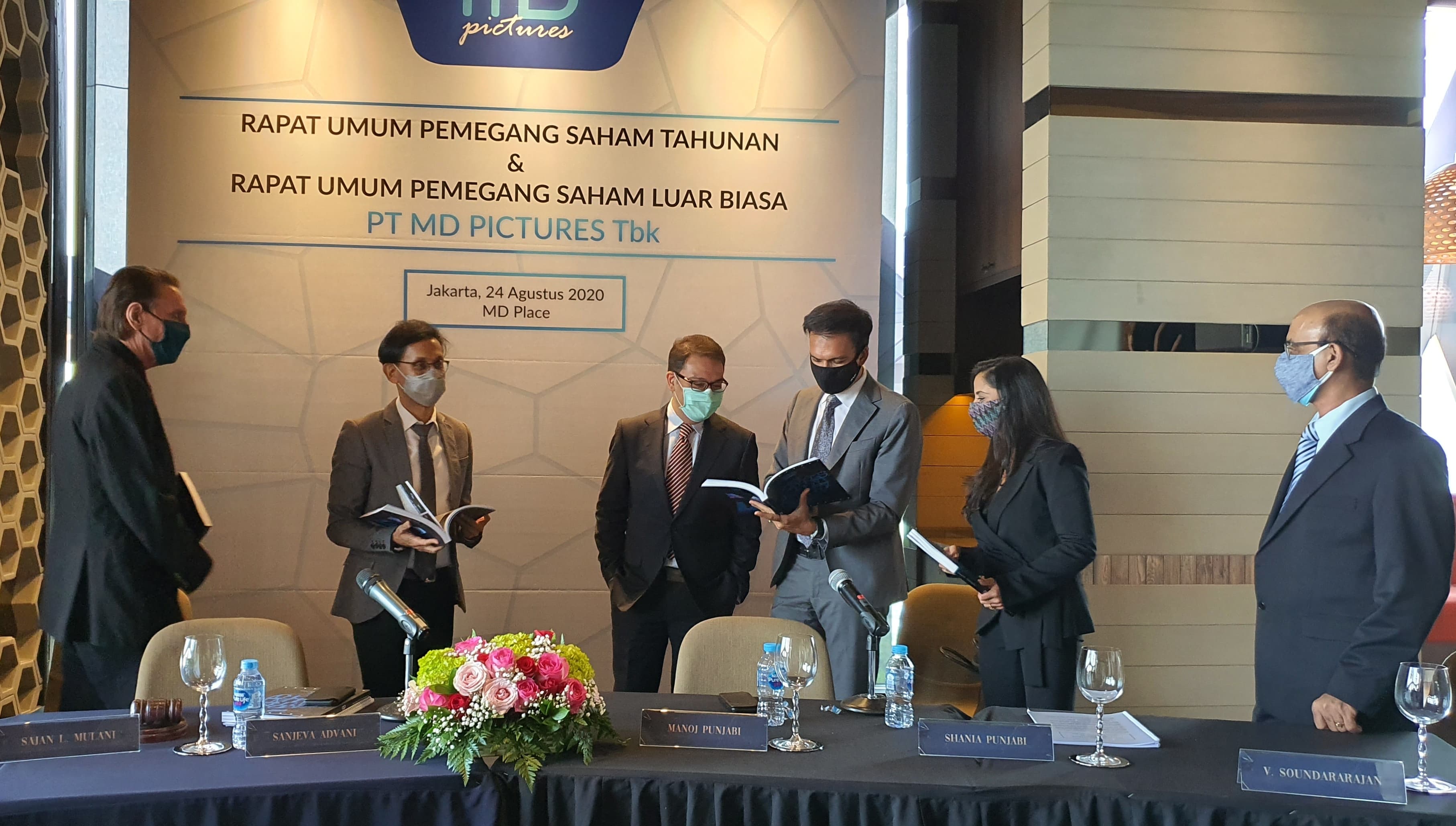 RUPSLB FILM Setujui Penambahan Investasi di PT Jakarta FILM Studios dan Perubahan Susunan Anggota Dewan Komisaris