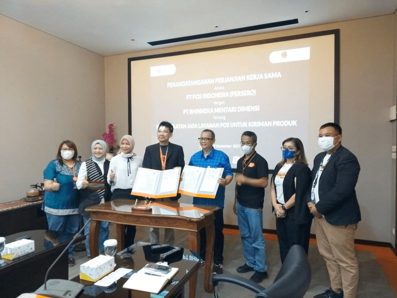 Perkuat Layanan Distribusi, Bhineka Gandeng PT Pos