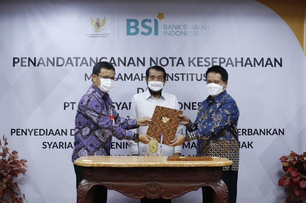 BSI Sediakan Layanan Perbankan Syariah Bagi Mahkamah Konstitusi