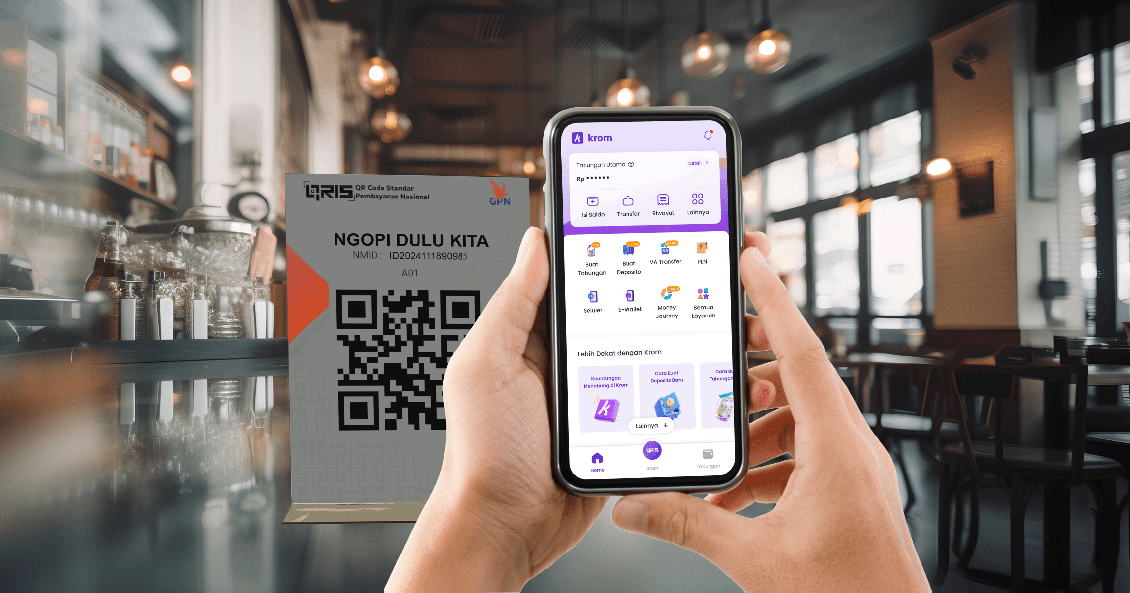 Krom Bank Tawarkan Pengelolaan THR Cerdas di Bank Digital