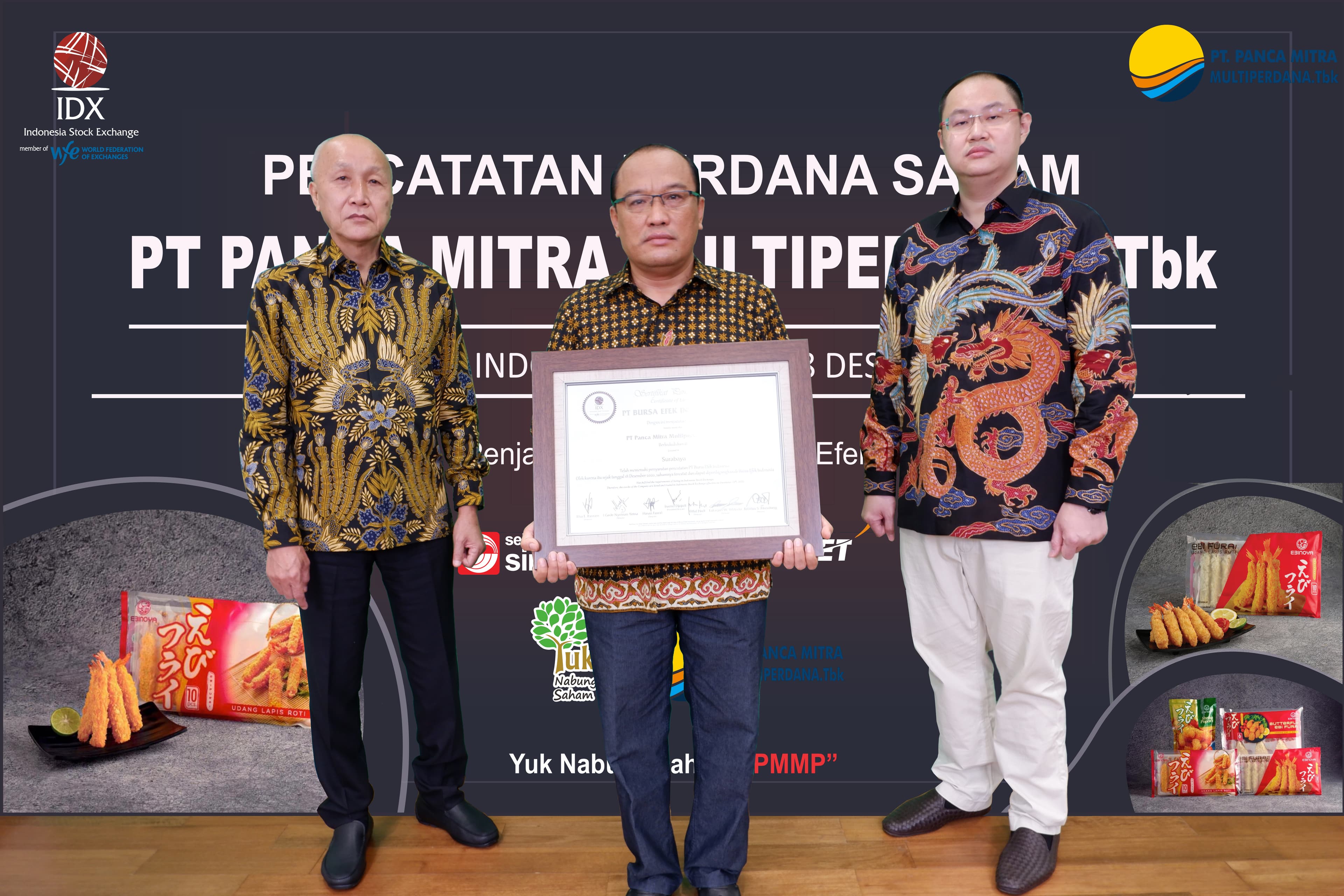 Resmi Listing di BEI, PMMP Menjadi Emiten ke 50 Sepanjang Tahun 2020