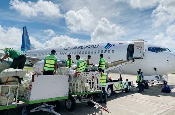 Maksimalkan Layanan Pengiriman Logistik, Garuda Indonesia Bangun Gudang Warehouse
