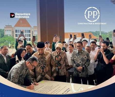 PTPP Rampungkan Gedung FISIP UPN Veteran Jawa Timur