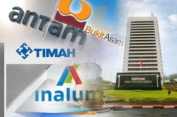 Holding BUMN Tambang Terbentuk Satu Bulan