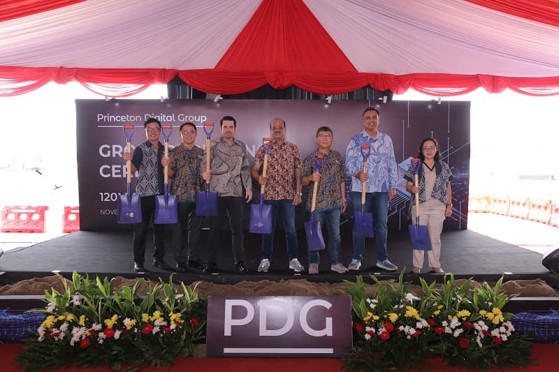 Princeton Digital Group Mulai Pembangunan Kampus Pusat Data Jakarta Berkapasitas 120 MW Senilai US$ 1 Miliar