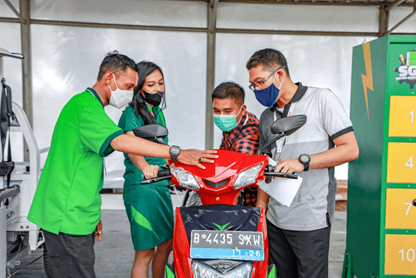 Volta Indonesia Pamerkan Kendaraan Listrik Berkonsep Sistem Ganti Baterai