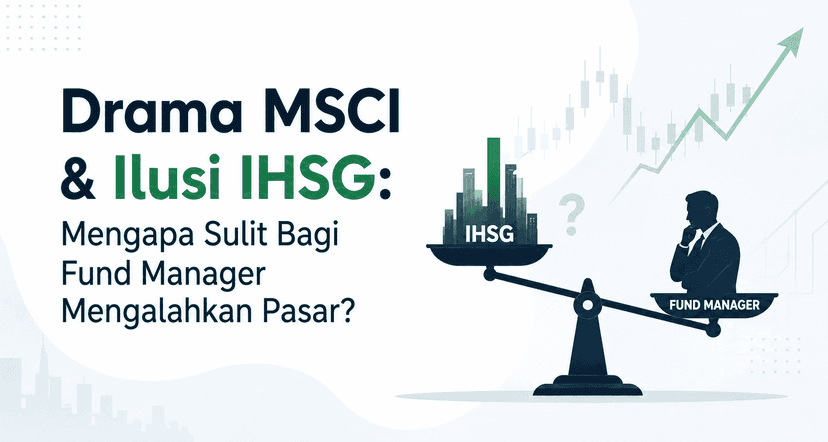Drama MSCI & Ilusi IHSG: Mengapa Sulit Bagi Fund Manager Mengalahkan Pasar?