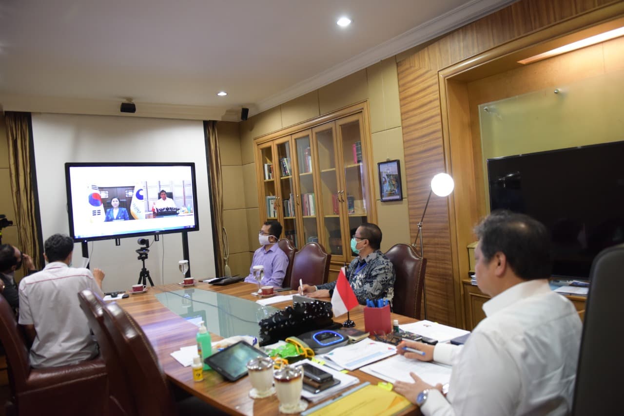 Indonesia dan Korsel Perkuat Kerja Sama Bilateral Hadapi Pandemi Covid-19