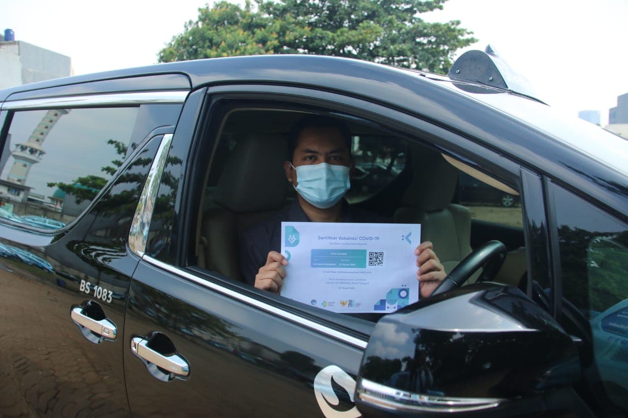 Pengemudi Sukses Terima Vaksinasi Tahap Kedua, BIRD Siap Berikan Layanan Terbaik
