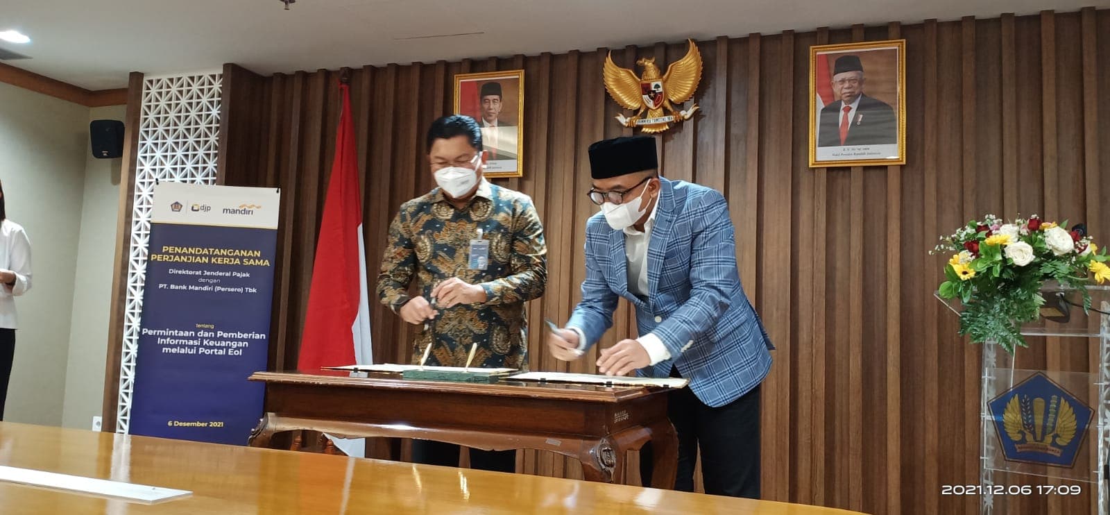 Bank Mandiri Optimalkan Akses Informasi Keuangan untuk Perpajakan