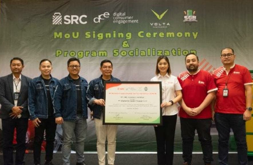 Volta Gandeng PT SRC Indonesia Sembilan Perluas Ekspansi Infrastruktur Produk