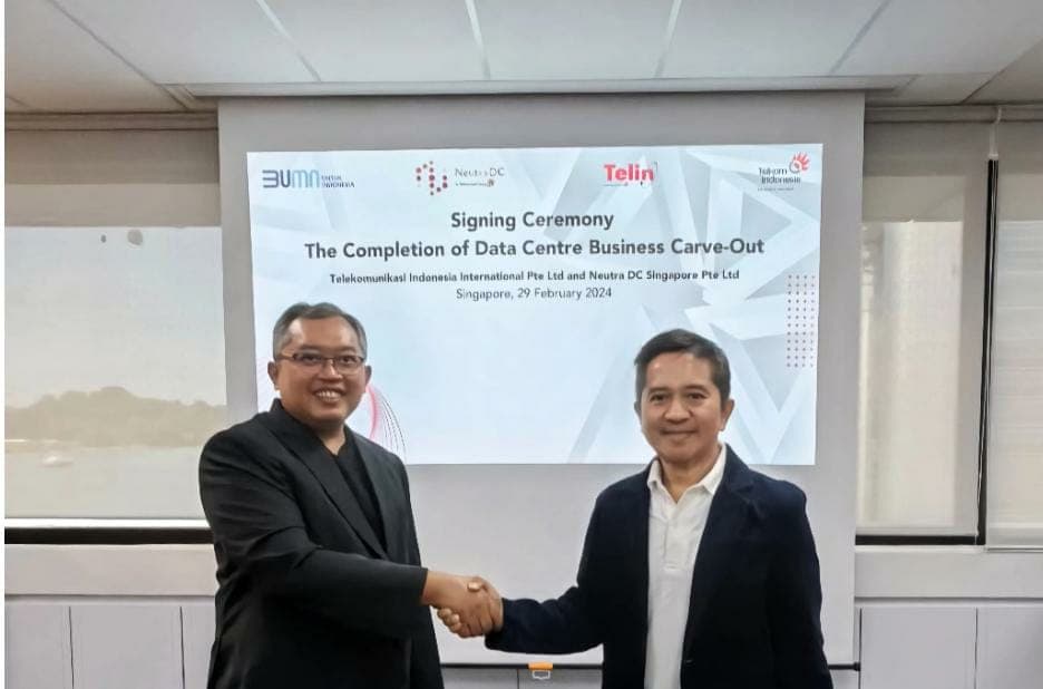 NeutraDC Selesaikan Konsolidasi Data Center Telin Singapore