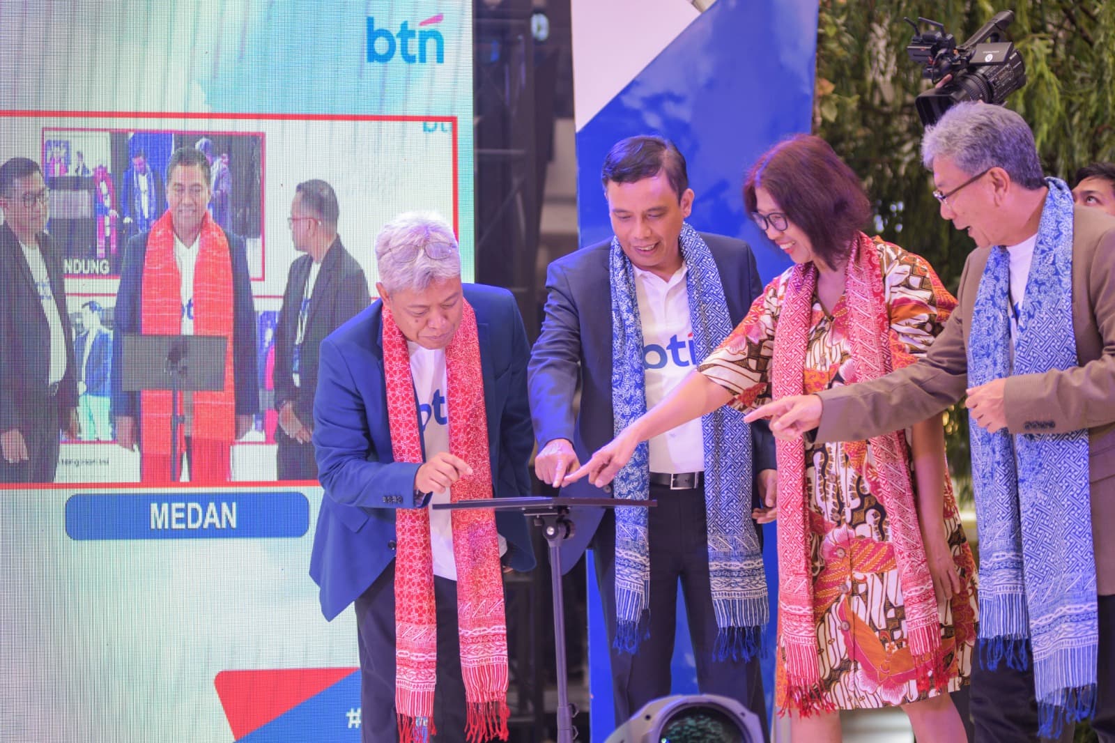 BBTN Resmikan Sales Center KPR BTN di Tiga Kota Besar Secara Serentak