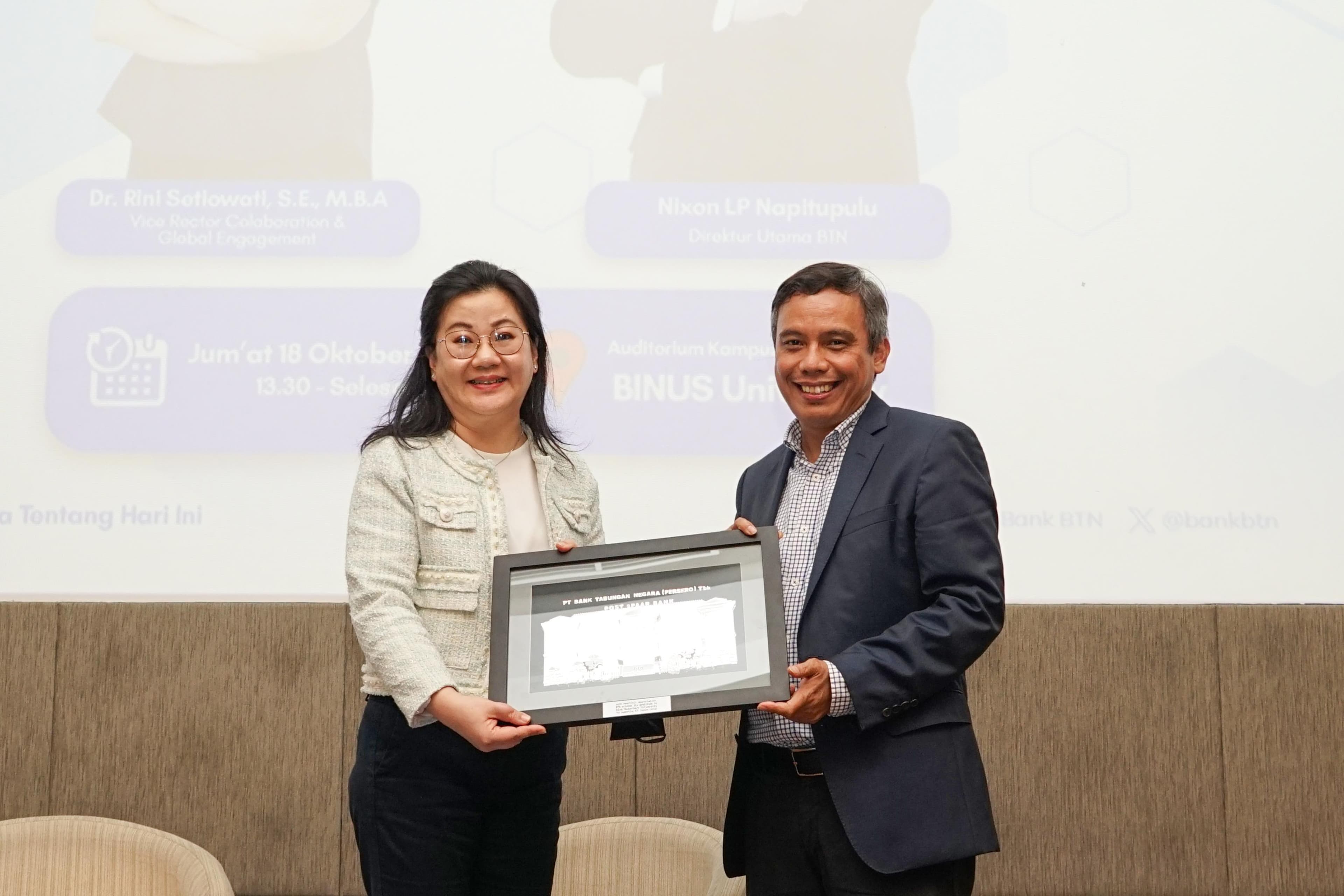 BBTN Gandeng Binus Cetak Bankir Handal