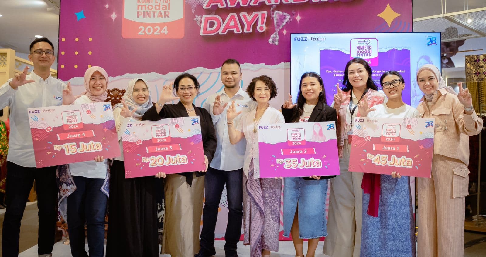 Gelar Kompetisi Modal Pintar 2024, Sisternet Jalin Kolaborasi dengan Pendopo