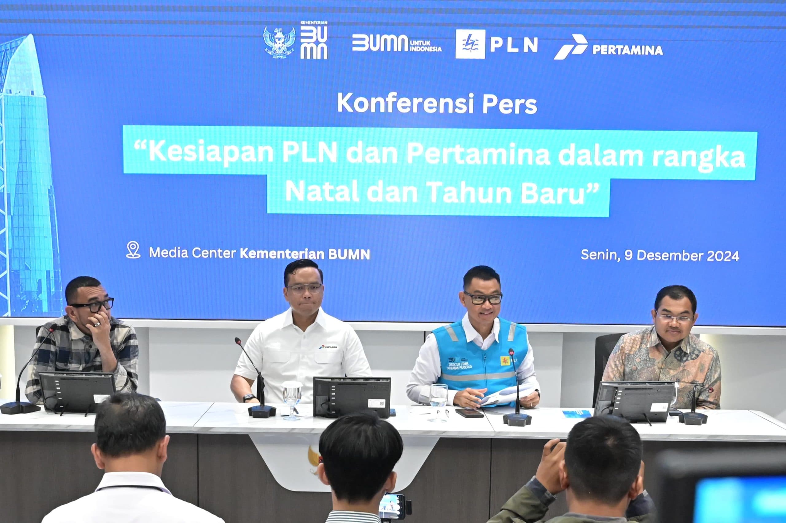 Sambut Nataru, PLN Pastikan Layanan Kelistrikan dalam Kondisi Andal