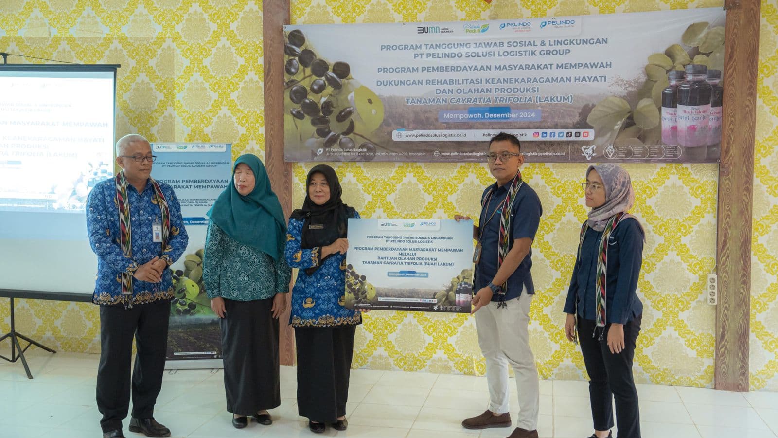 Pelindo Solusi Logistik Dukung Kelestarian Tanaman Langka Kalimantan Barat