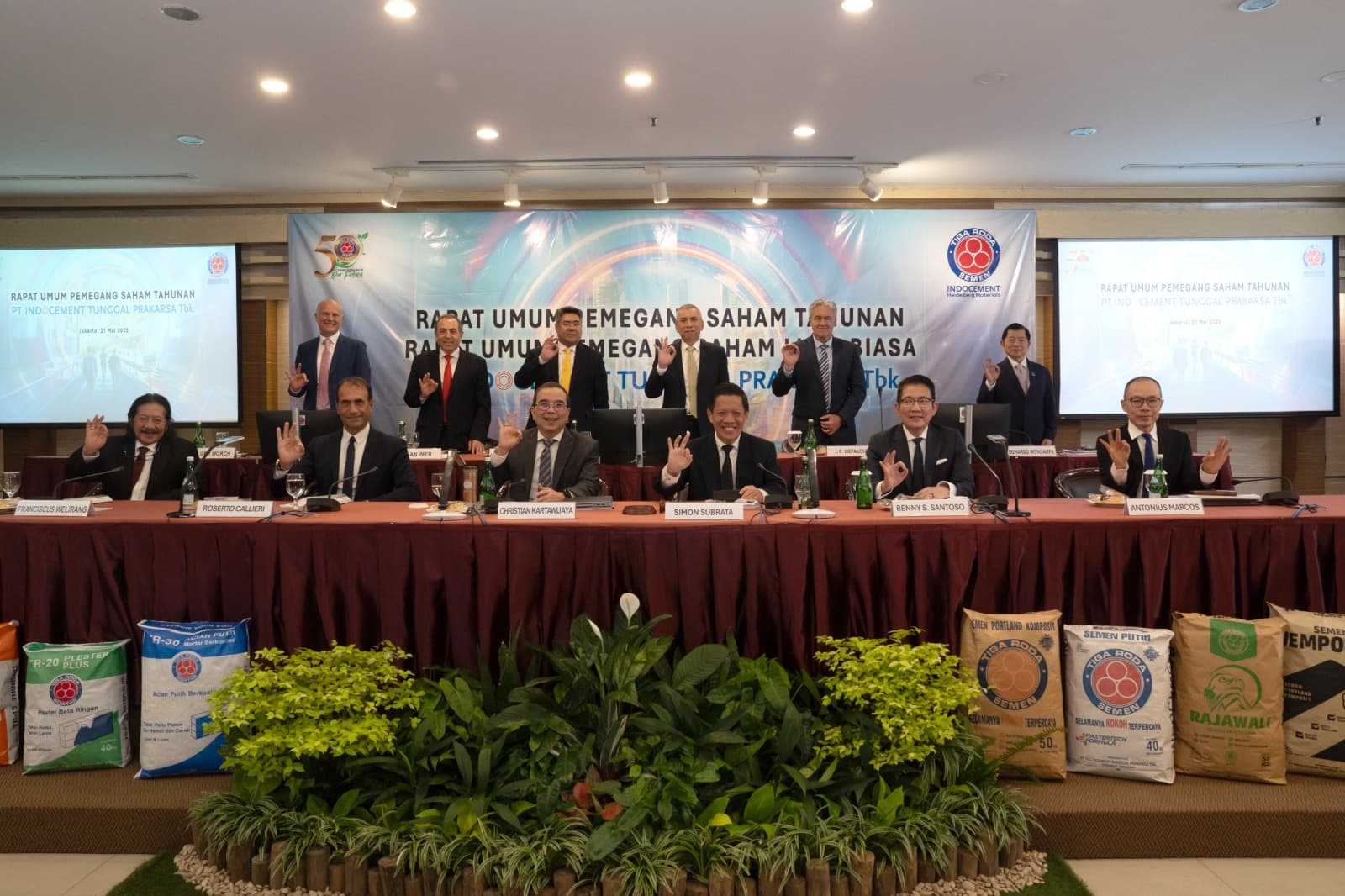 INTP Tetapkan Dividen Tahun 2024 Rp259 Per Saham, Naik 187 Persen