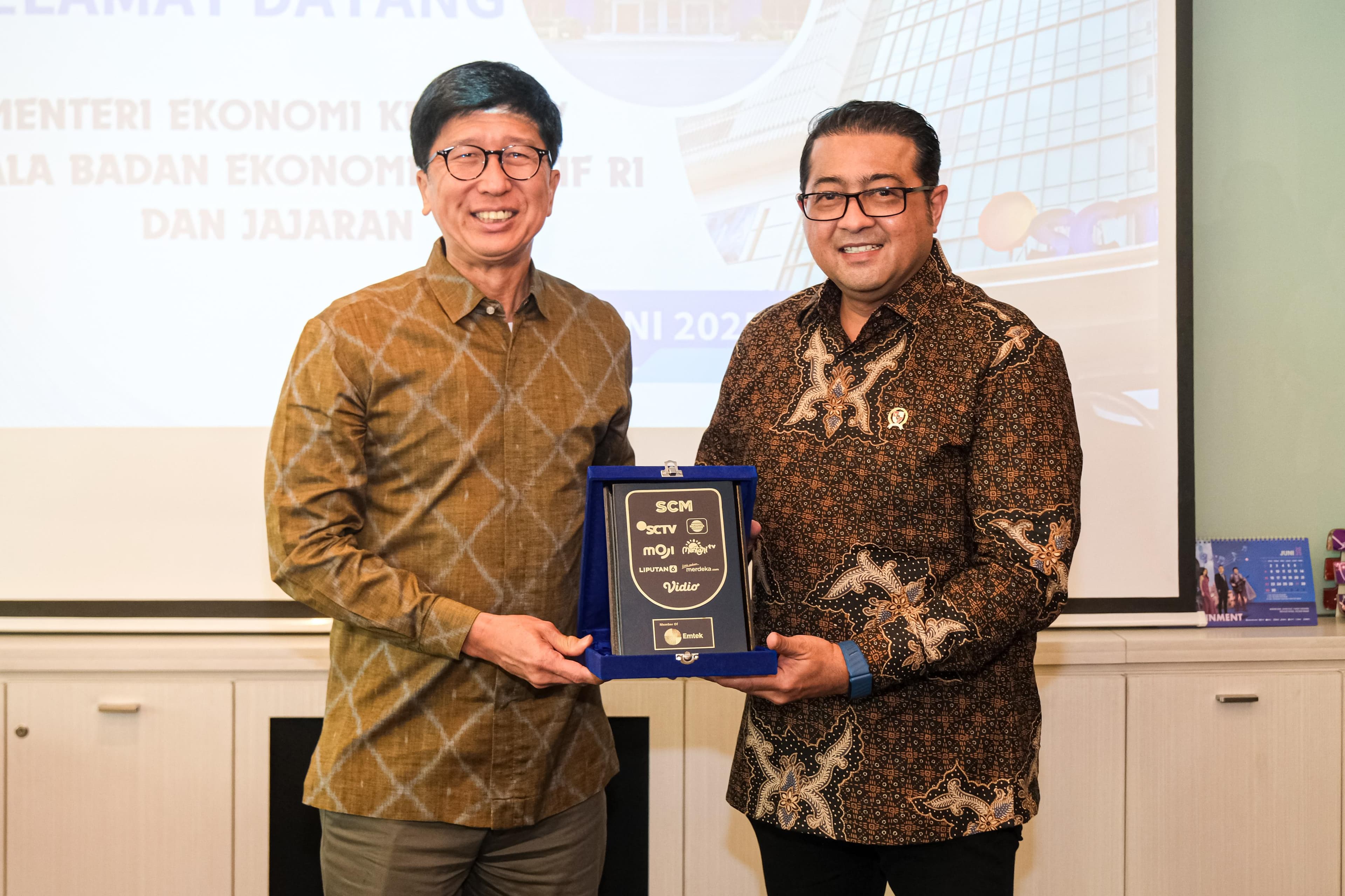 Kemenekraf Jajaki Kolaborasi Strategis dengan Emtek Grup