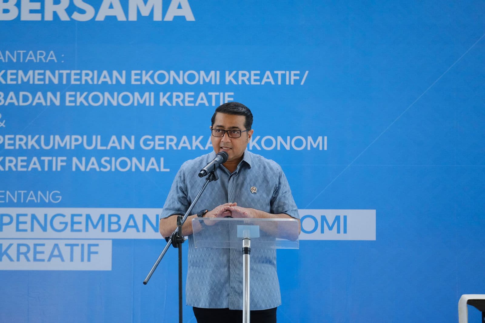 Kementerian Ekraf Gandeng GEKRAFS Perkuat Ekosistem Kreatif Nasional