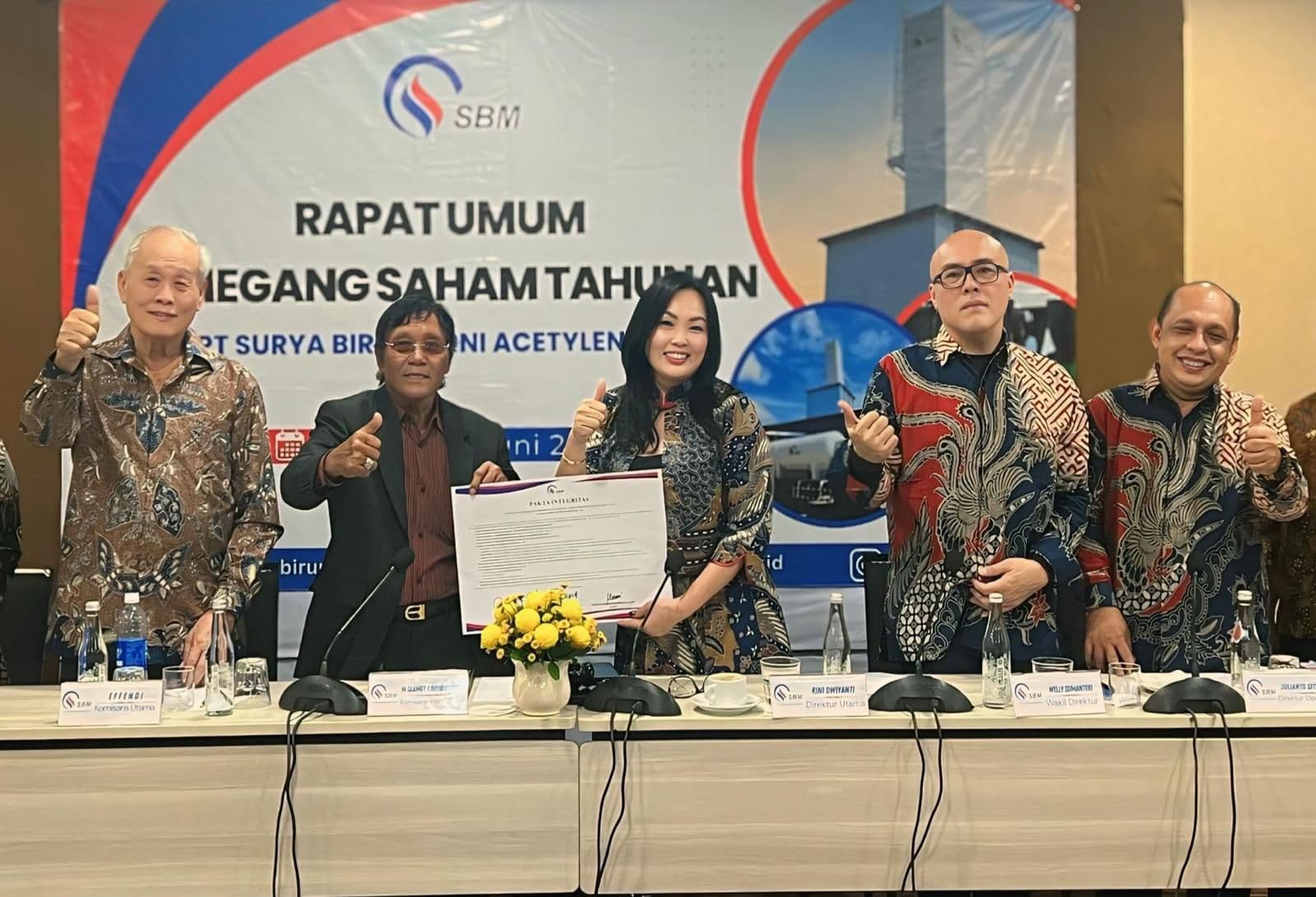 Gelar RUPSLB, Surya Acetylene Bakal Ganti Direksi dan Tambah Bisnis Baru