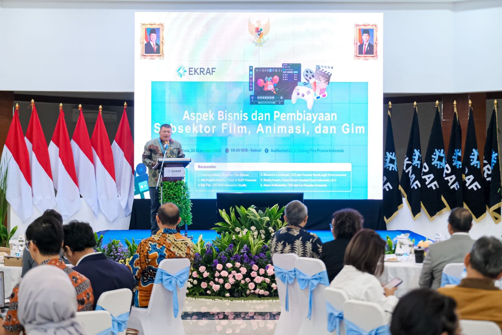 Menteri Ekraf Dukung Perluas Akses Pembiayaan bagi Pegiat Film, Animasi dan Gim