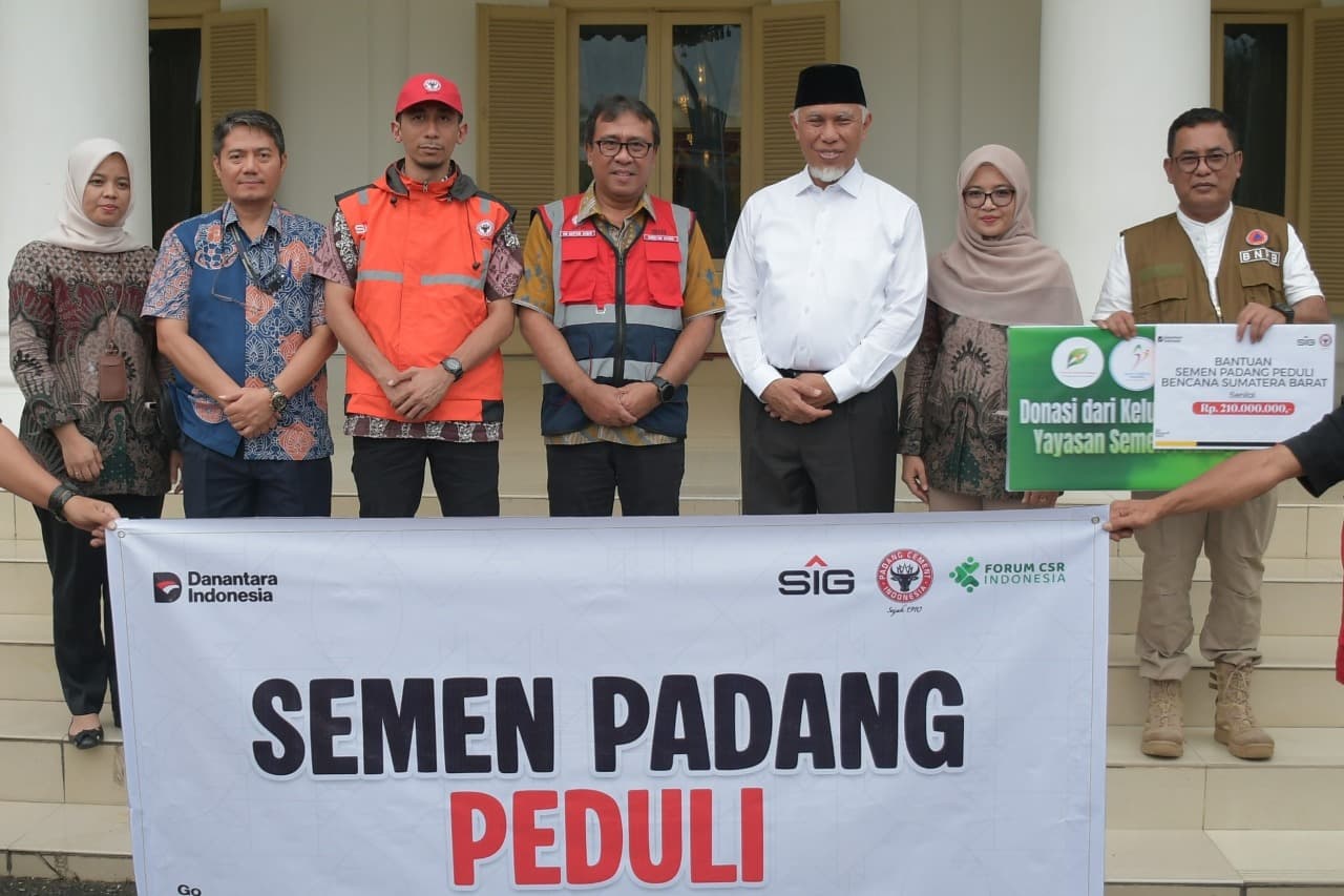 Banjir di Sumatra, SIG Siagakan Tim Reaksi Cepat dan Bangun Posko
