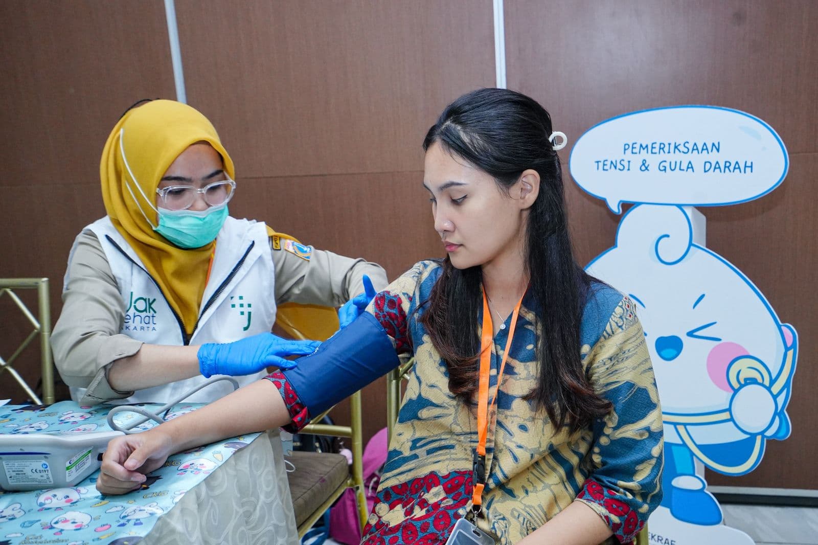 Kementerian Ekraf Jalin Kolaborasi dengan Kemenkes Gelar Cek Kesehatan Gratis