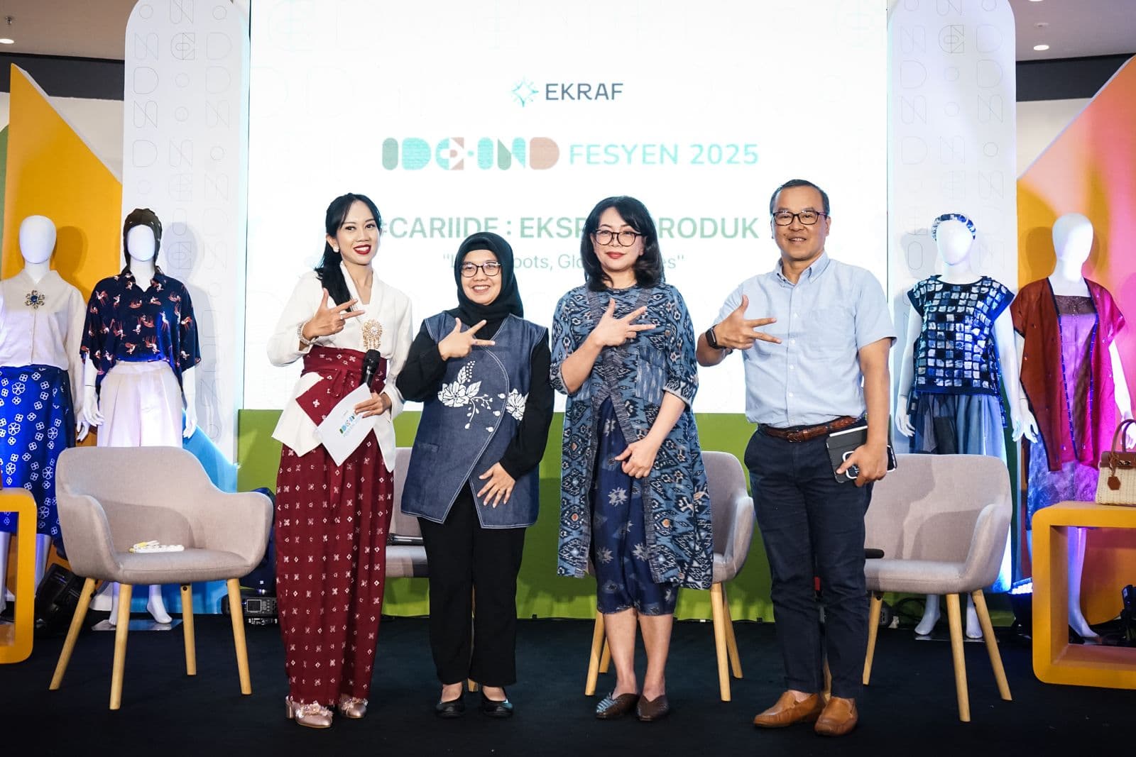 Kementerian Ekraf Berkomitmen Cetak Pelaku Fesyen Paket Lengkap dari IDE.IND Fesyen