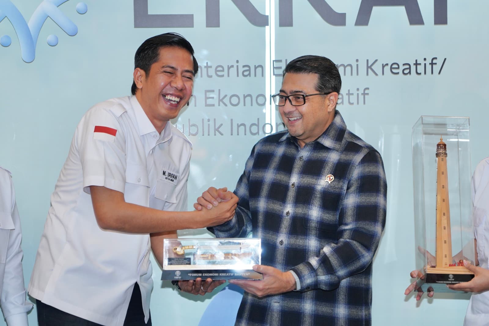 Audiensi dengan FEKRAF Banten, Menteri Ekraf Dorong Ruang Kreatif Daerah