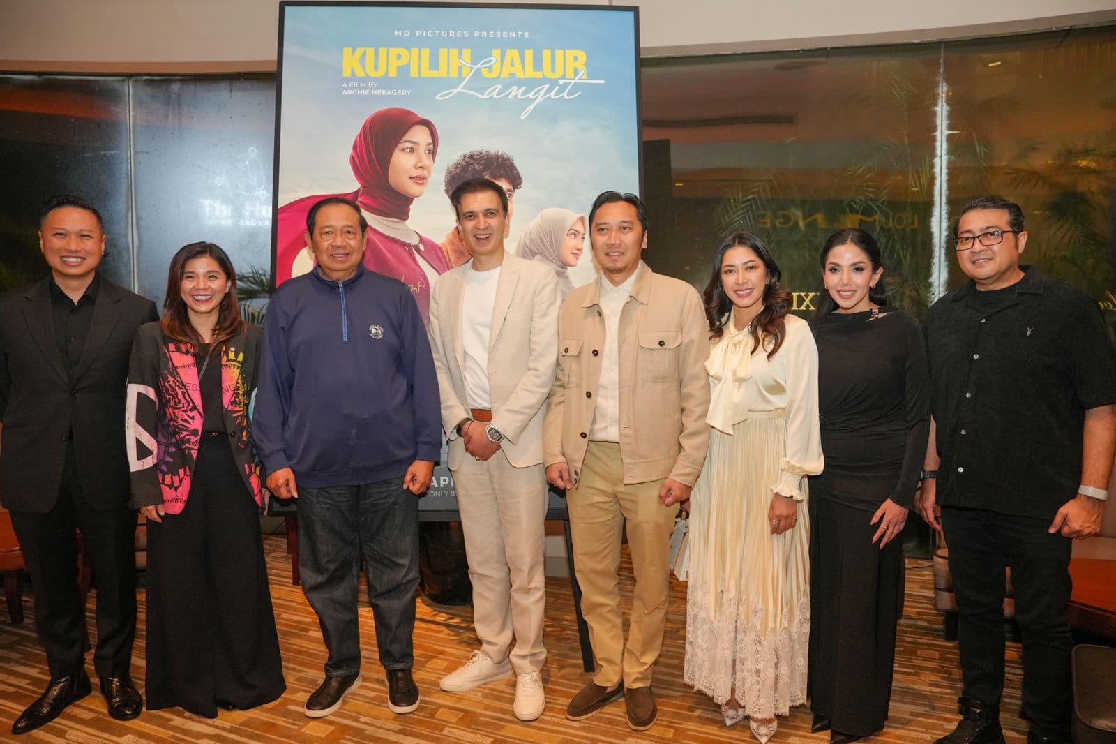 SBY dan Menteri Ekraf Apresiasi Film Kupilih Jalur Langit