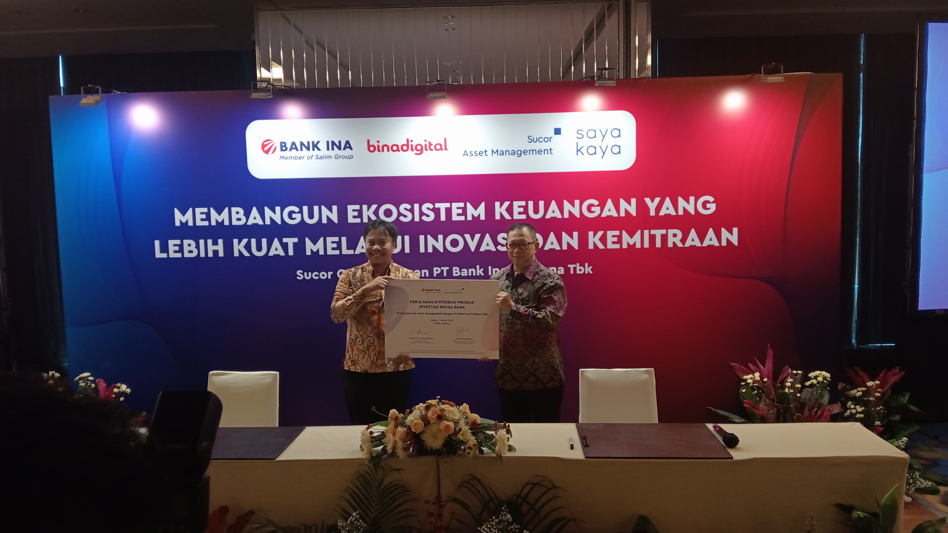 Sucor AM Pasarkan Empat Reksadana di Bank Milik Salim Group