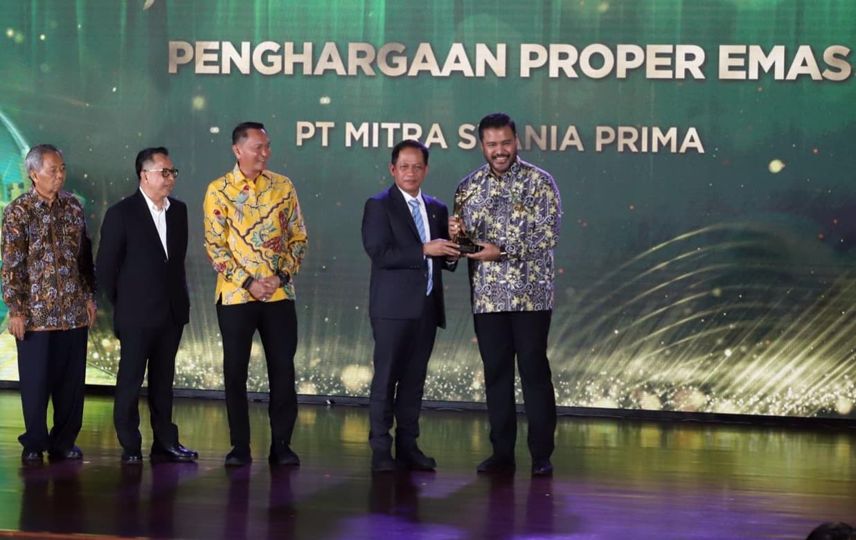 Raih Dua Proper dari KLH, Perusahaan Tambang MSP Siap Pakai 100 Persen Renewable Energy Tahun Depan