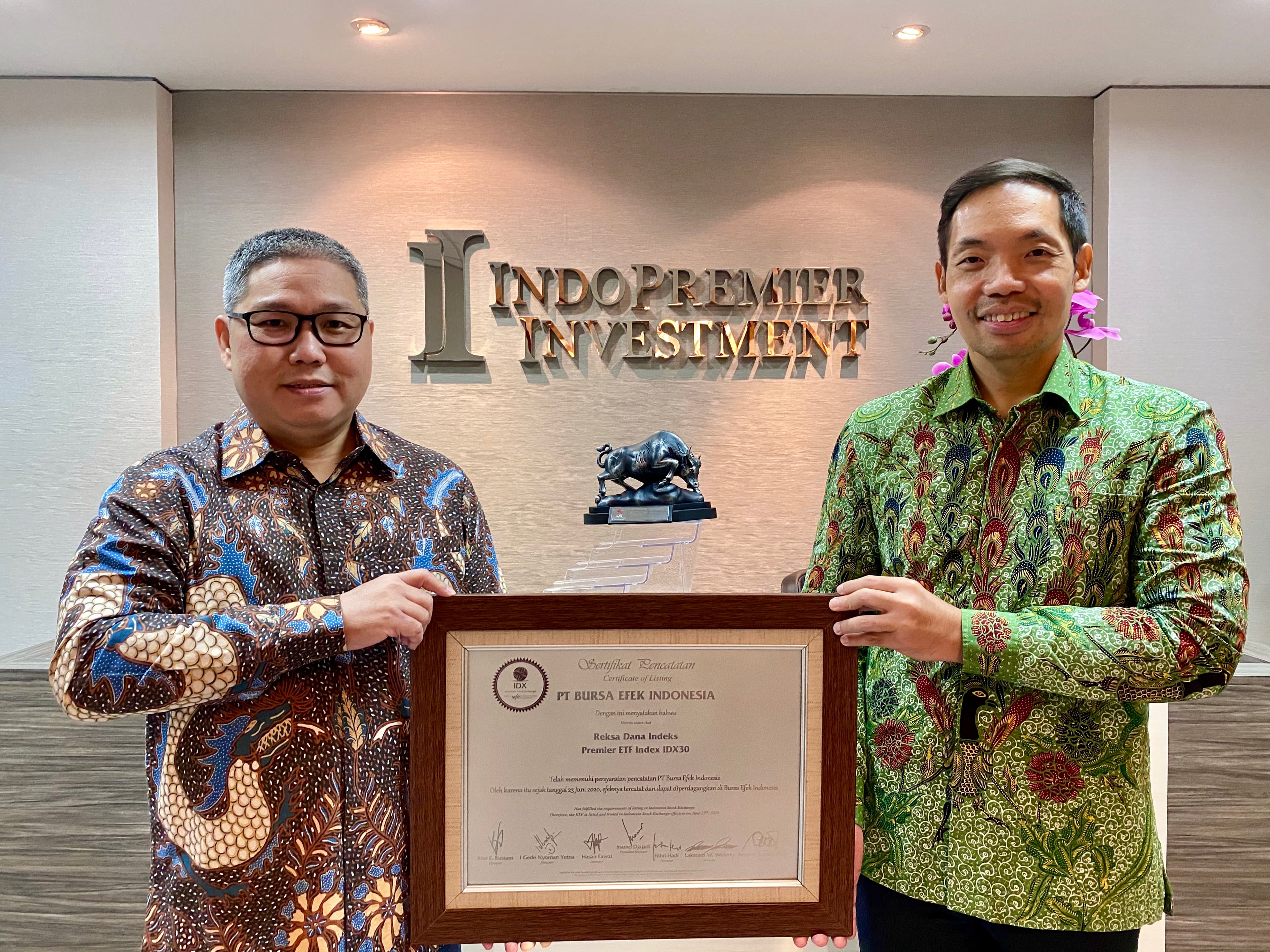 IPIM Luncurkan Reksa Dana ETF Berbasis Index IDX30