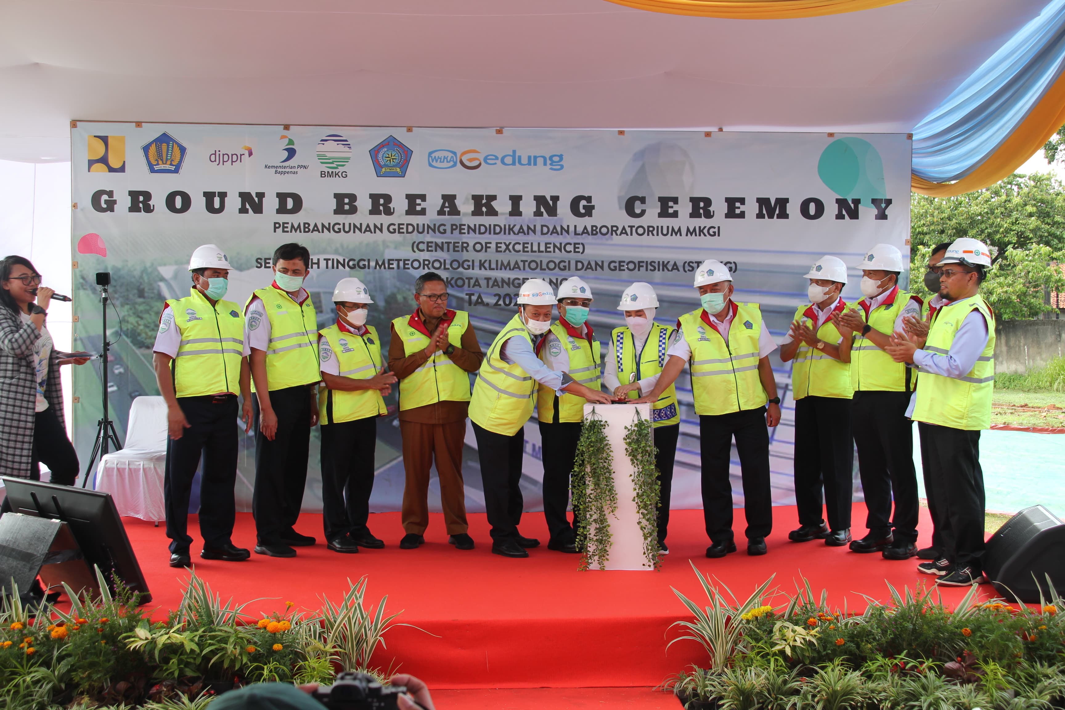 WEGE Ground Breaking Sekolah Kedinasan Milik BMKG