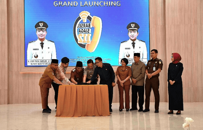 JAST Dukung Grand Launching Barsel Siaga 112, Layanan Darurat Terpadu Kabupaten Barito Selatan