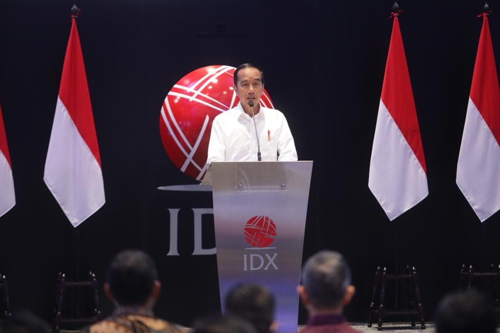 Presiden Joko Widodo Minta Pelaku Pasar Optimis Hadapi Tantangan Tahun 2023