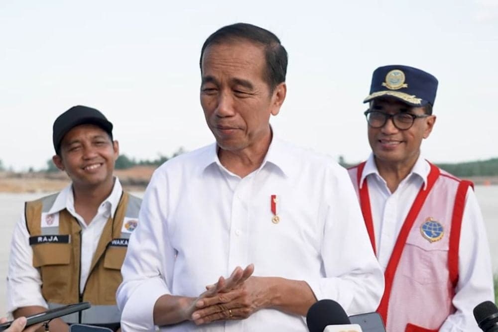 Pendaratan Perdana Berjalan Mulus, Jokowi Mau Bandara Nusantara IKN Jadi Komersial