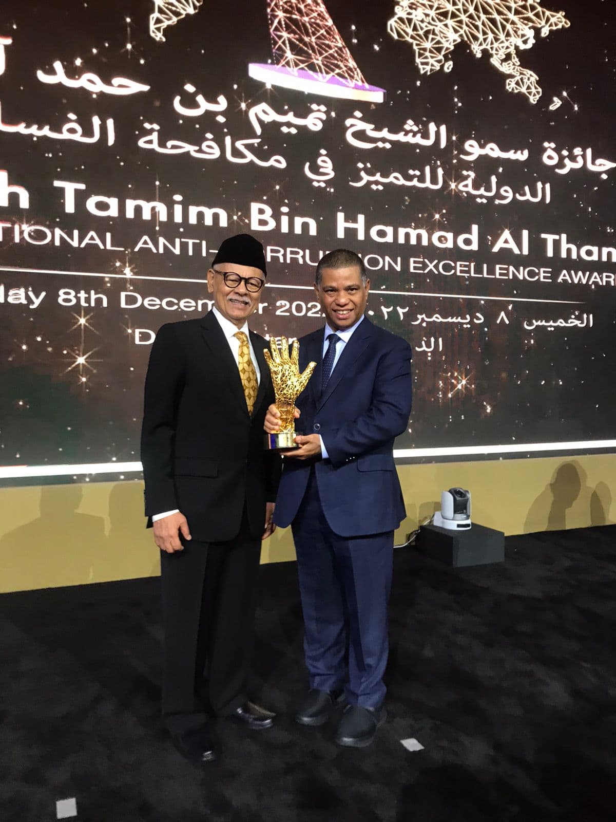 Koalisi Anti Korupsi Indonesia Raih 'Sheikh Tamim bin Hamad Al Thani Anti-Corruption Award'