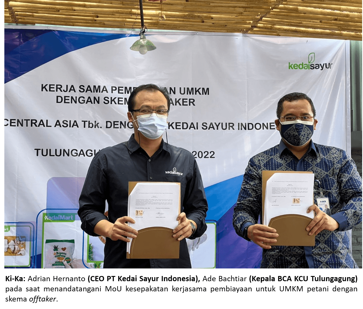 KedaiSayur Gandeng BBCA Kembangkan Digitalisasi Pertanian di Indonesia