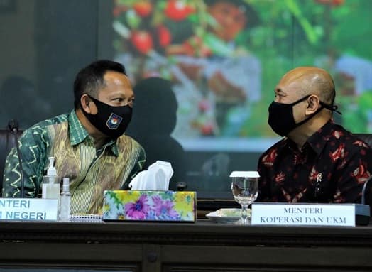 Kemenkop UKM - Kemendagri Bersinergi Dalam Berdayakan UMKM