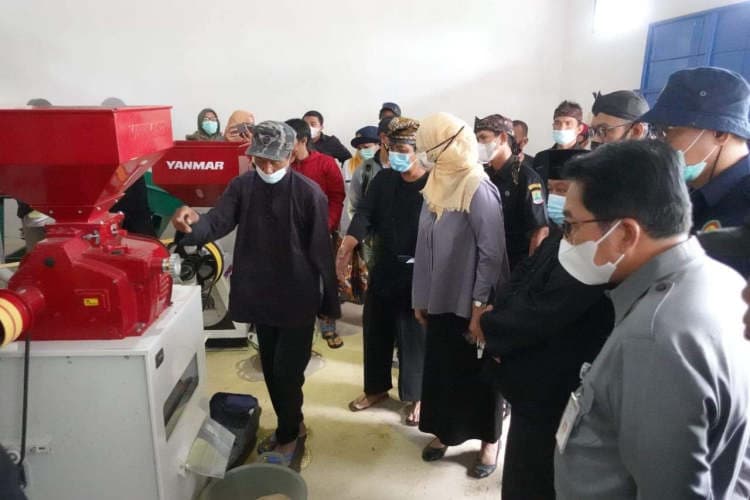 Kementan Resmikan Lumbung Pangan Masyarakat di Karawang