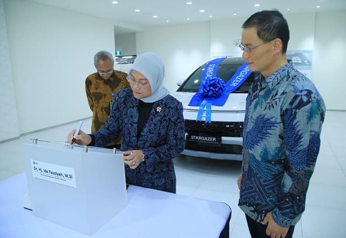 Kemnaker-Hyundai Jalin Kerja Sama Pengembangan Pelatihan Teknisi Kendaraan Listrik