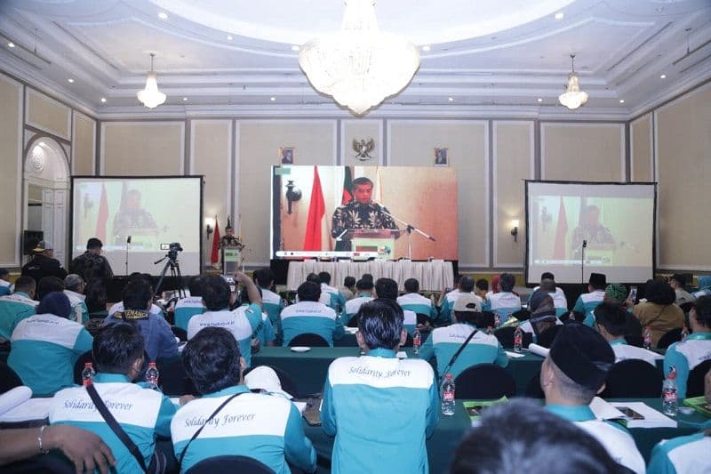 Kemnaker Ajak Serikat Pekerja Kawal Implementasi UU Pelindungan Ketenagakerjaan
